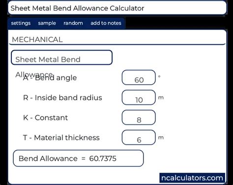 bending force calculator sheet metal|sheet metal bending calculator free.